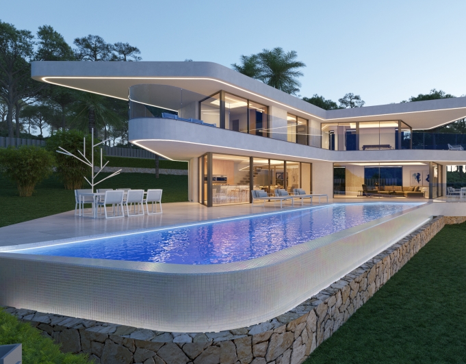 Villa de luxe avec SPA privé avec vue sur la mer