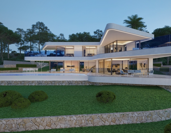 Villa de luxe avec SPA privé avec vue sur la mer