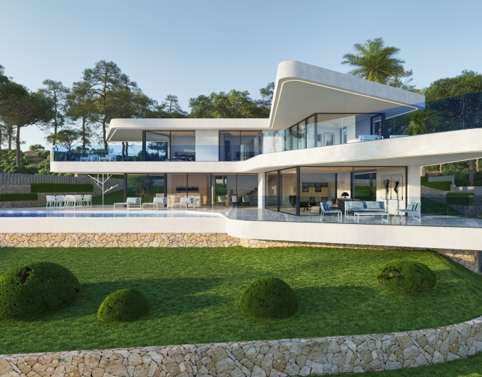 Villa de luxe avec SPA privé avec vue sur la mer