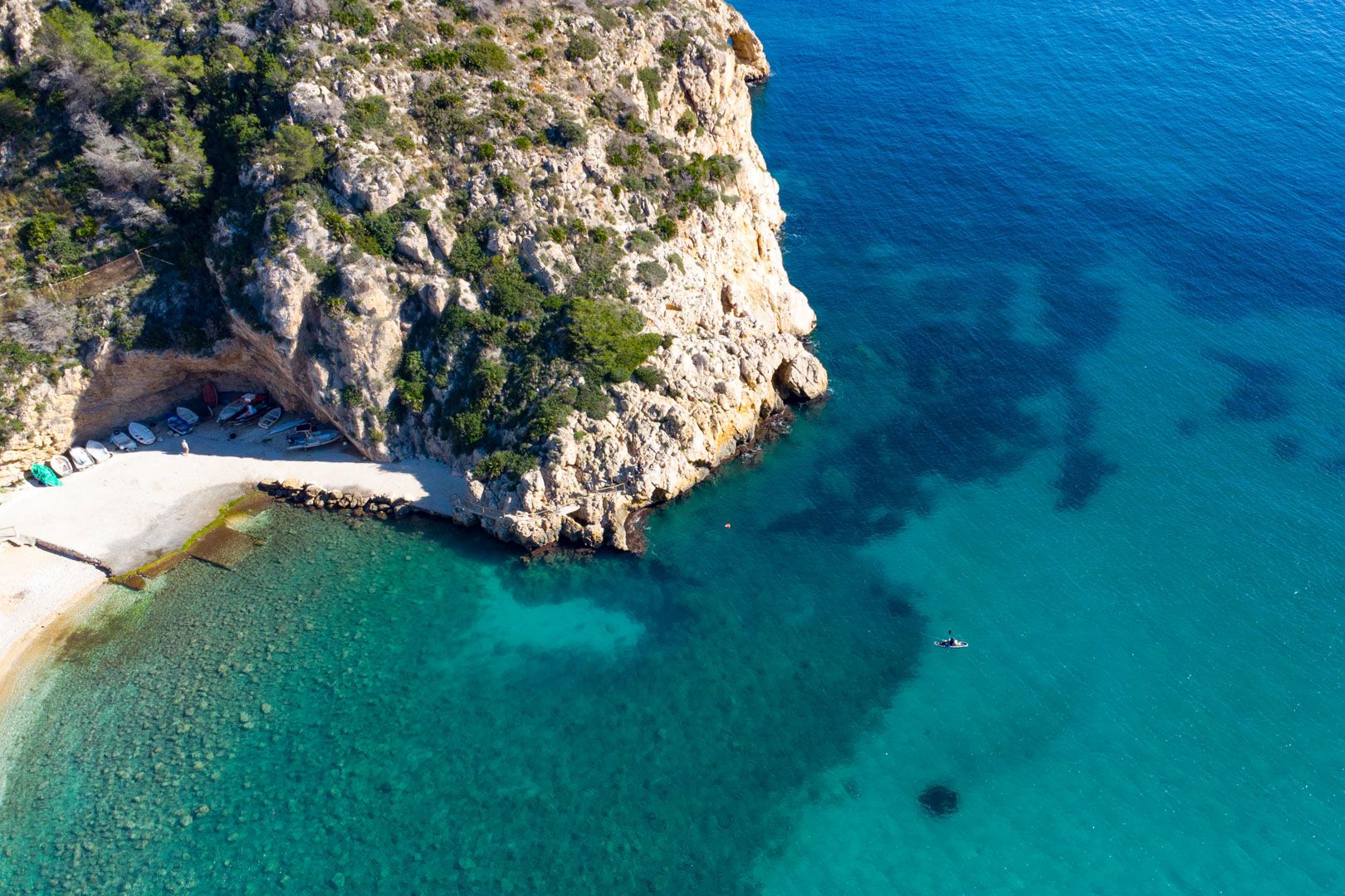 Villa orientée plein sud avec vue sur le coucher de soleil près de Granadella