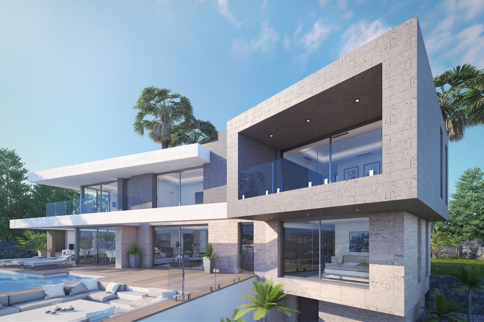 Vie de luxe dans une villa exquise de Jávea avec vue panoramique et caractéristiques haut de gamme