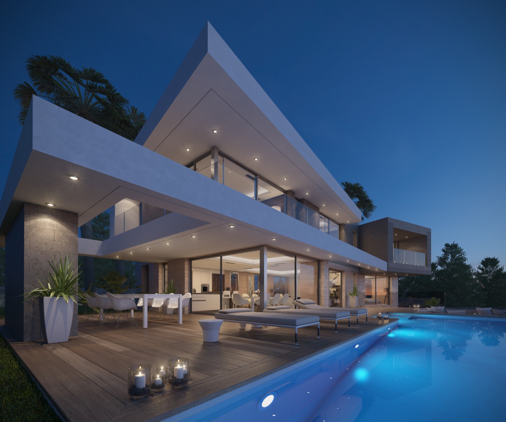 Vie de luxe dans une villa exquise de Jávea avec vue panoramique et caractéristiques haut de gamme