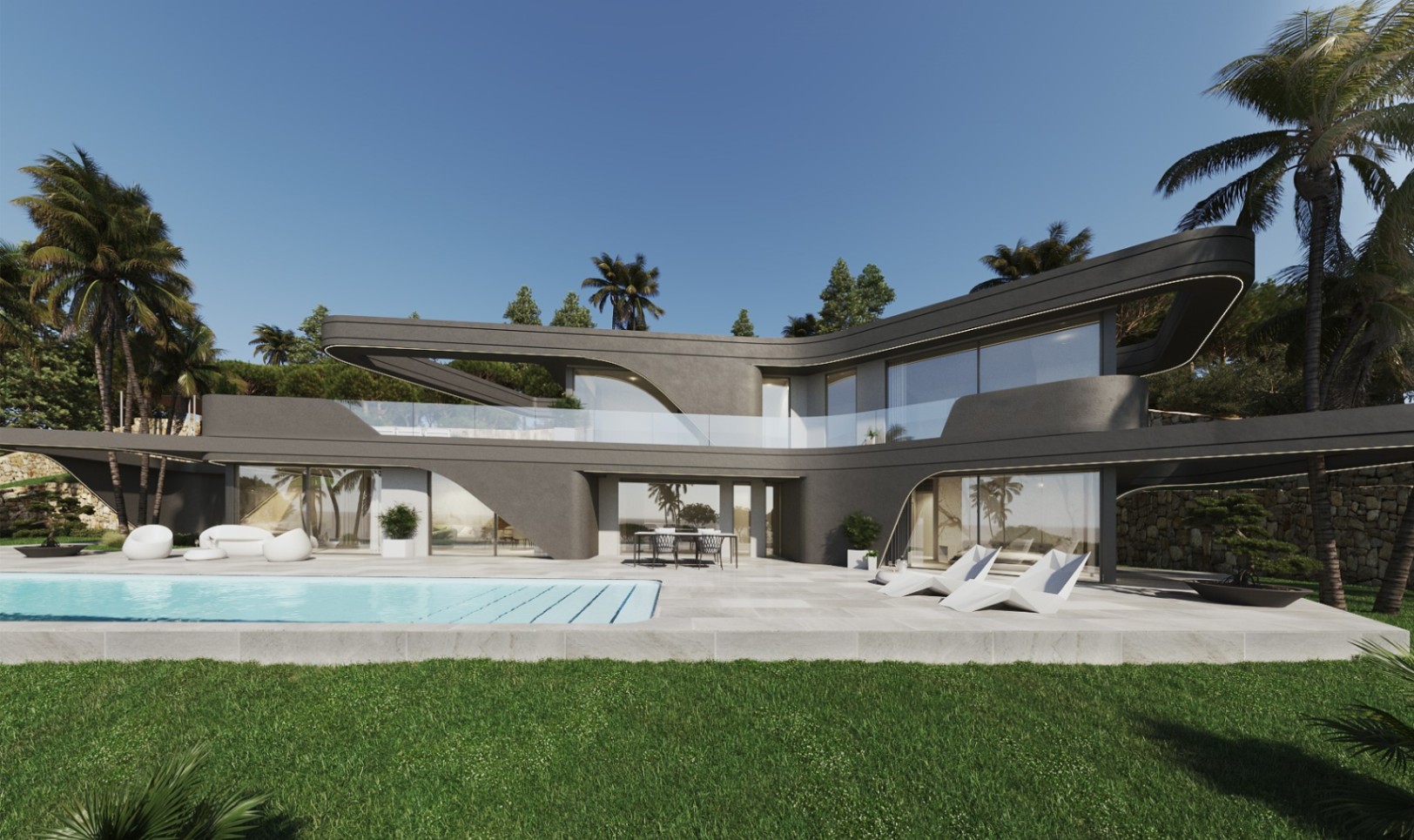 Villa design moderne et avant-gardiste à Javea