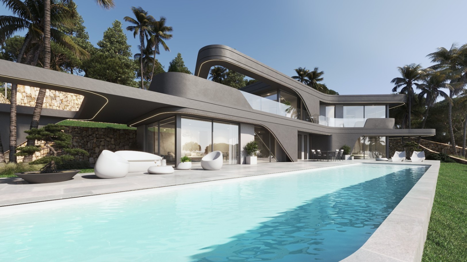Villa design moderne et avant-gardiste à Javea