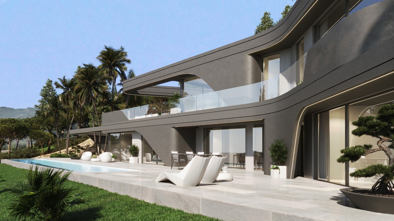 Villa design moderne et avant-gardiste à Javea