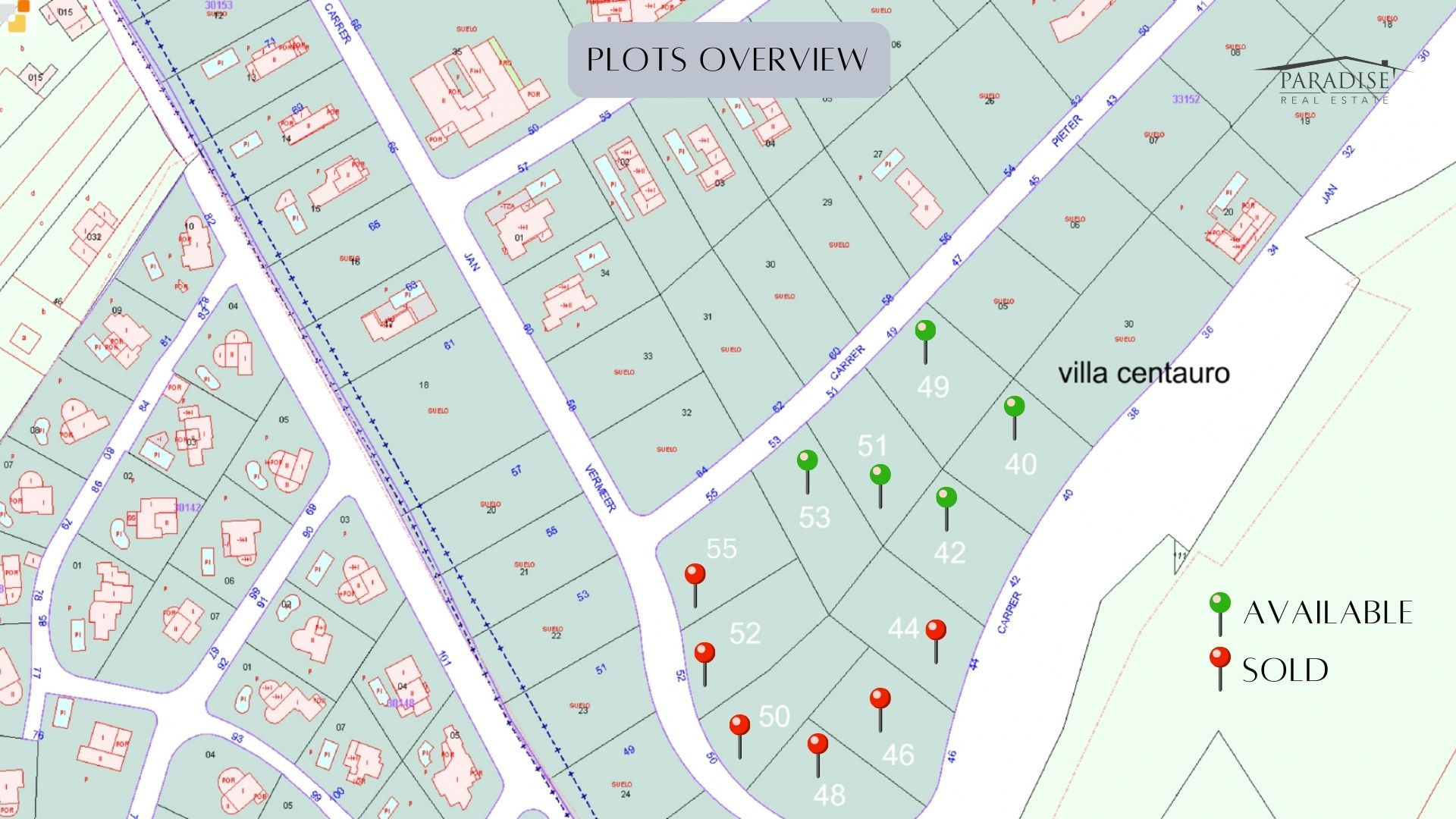 Terrains à bâtir à Monte Olimpo : personnalisez la maison de vos rêves et investissez dans l’immobilier exclusif 0Prix à partir de 525 k€ - 730 €