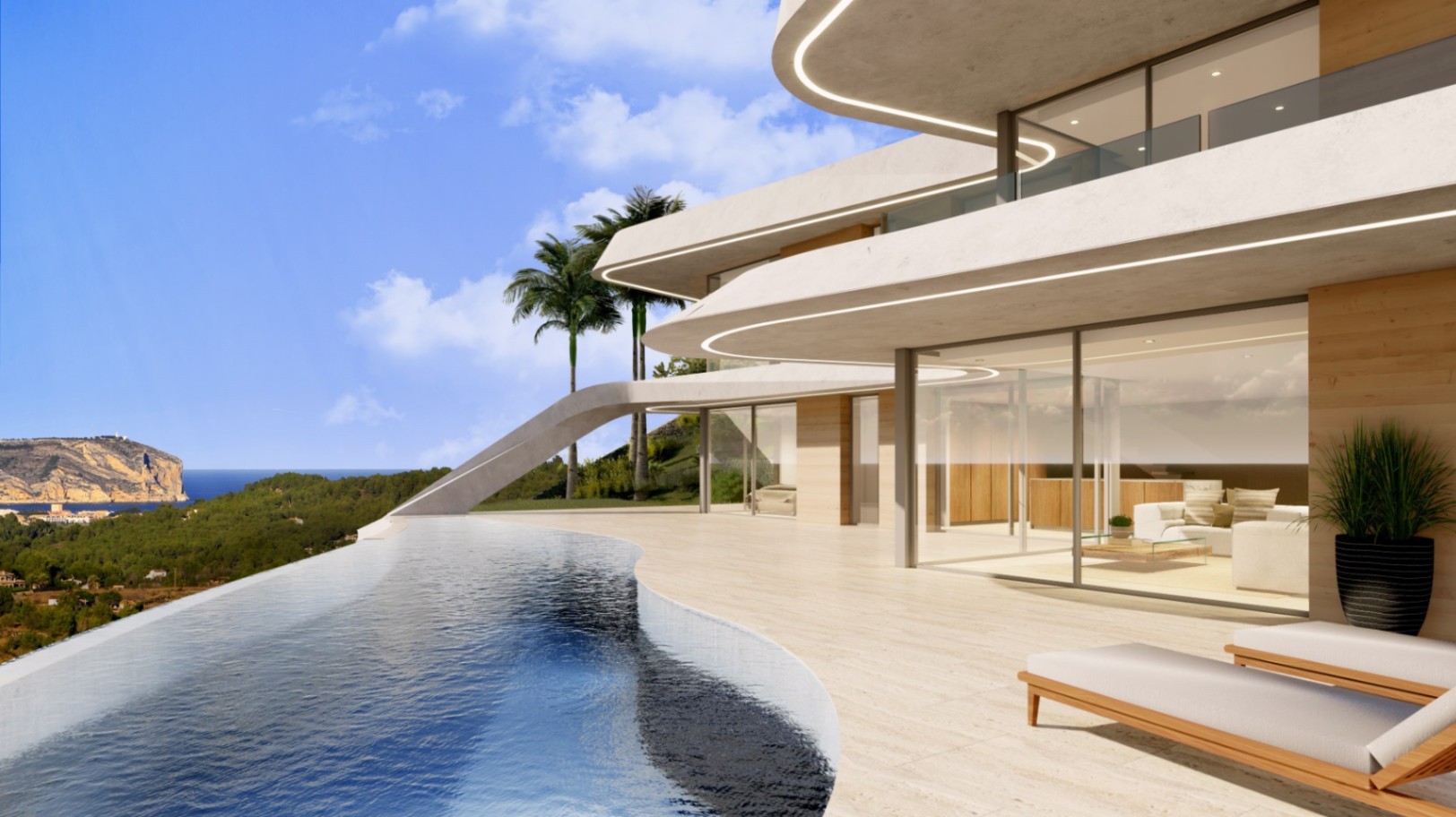 Élégance contemporaine avec vue panoramique : explorez ce joyau architectural unique