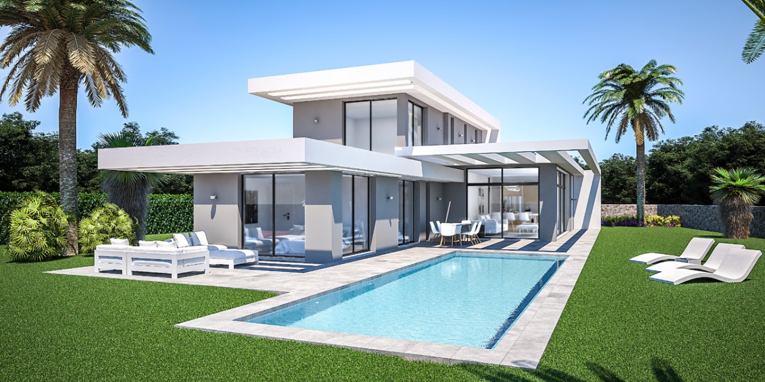 Villa tranquille de deux étages : 3 chambres, 2 salles de bains, à 8 minutes de la mer dans un quartier résidentiel haut de gamme