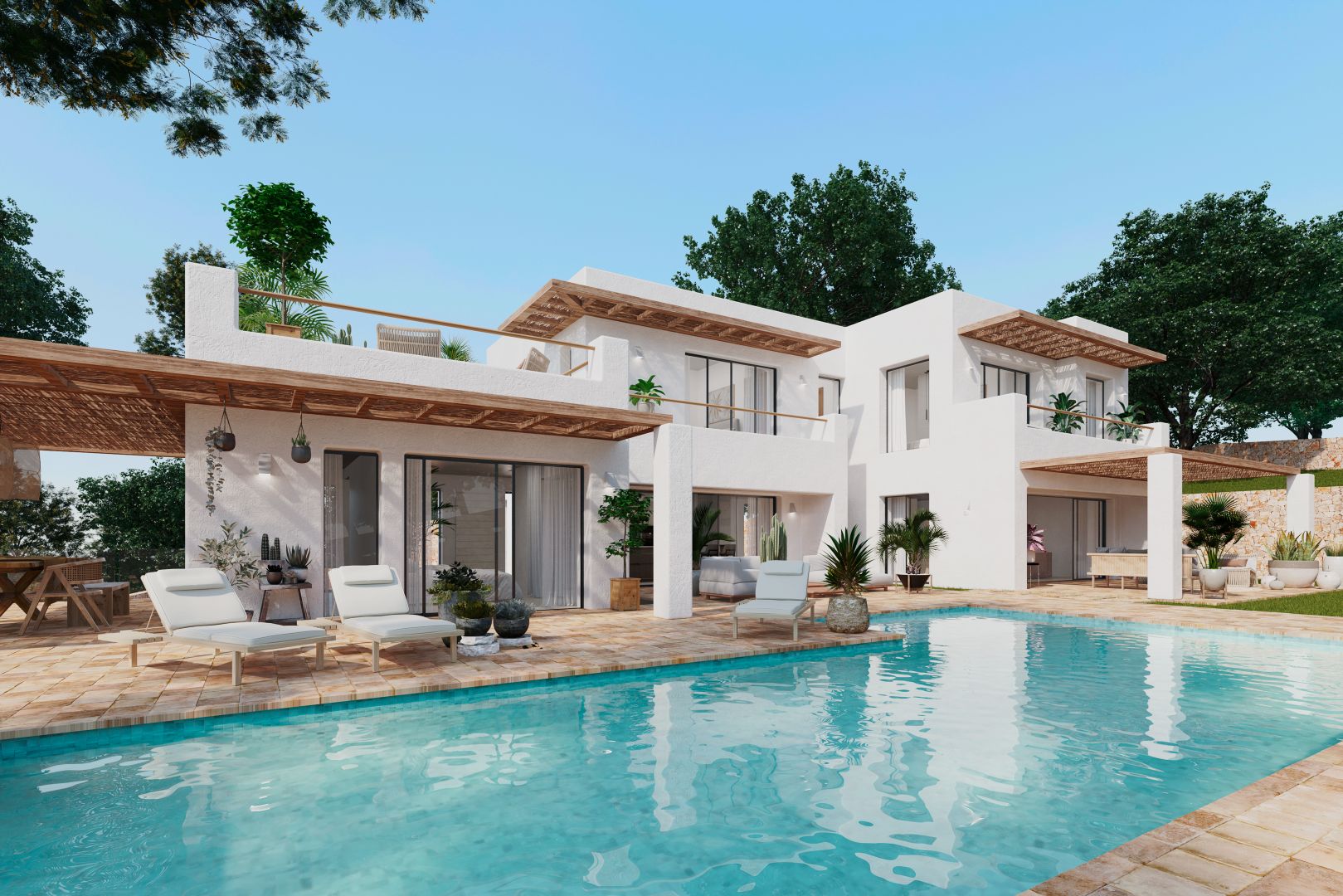 Luxury Living dévoilée : une villa méditerranéenne opulente avec des vues spectaculaires