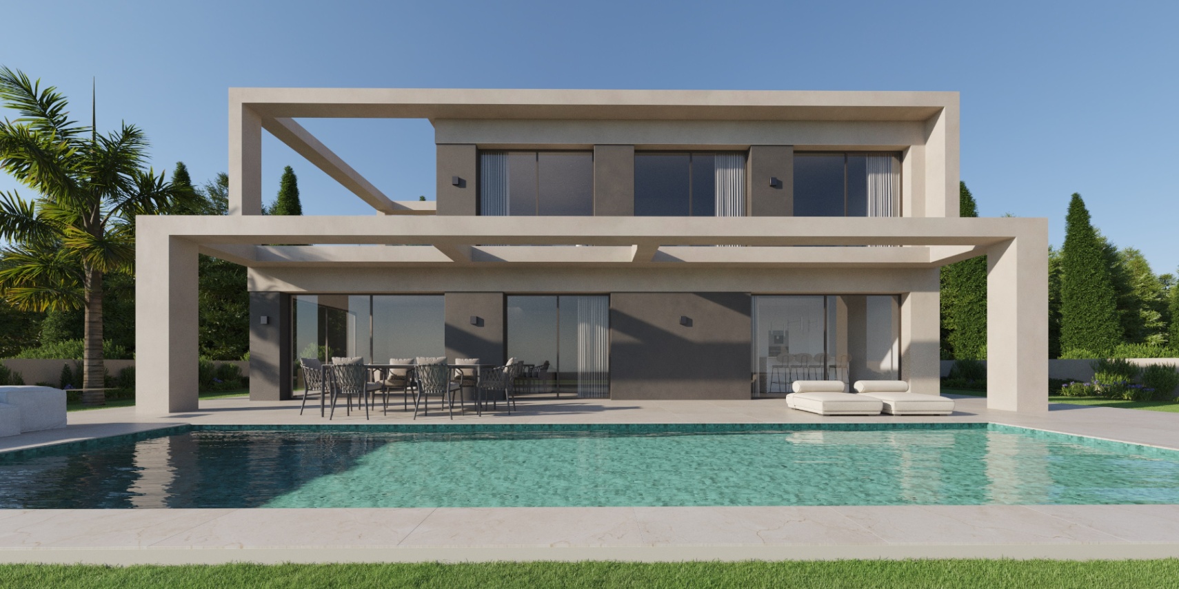 Villa de luxe exquise à Jávea : design moderne près des meilleures écoles internationales