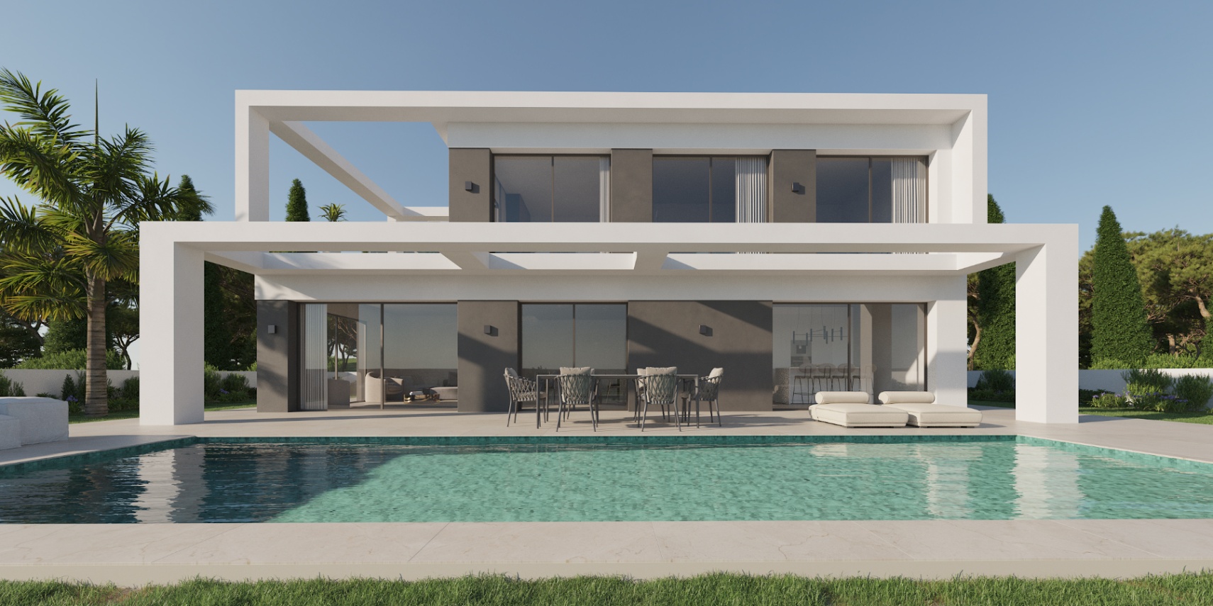 Villa de luxe exquise à Jávea : design moderne près des meilleures écoles internationales