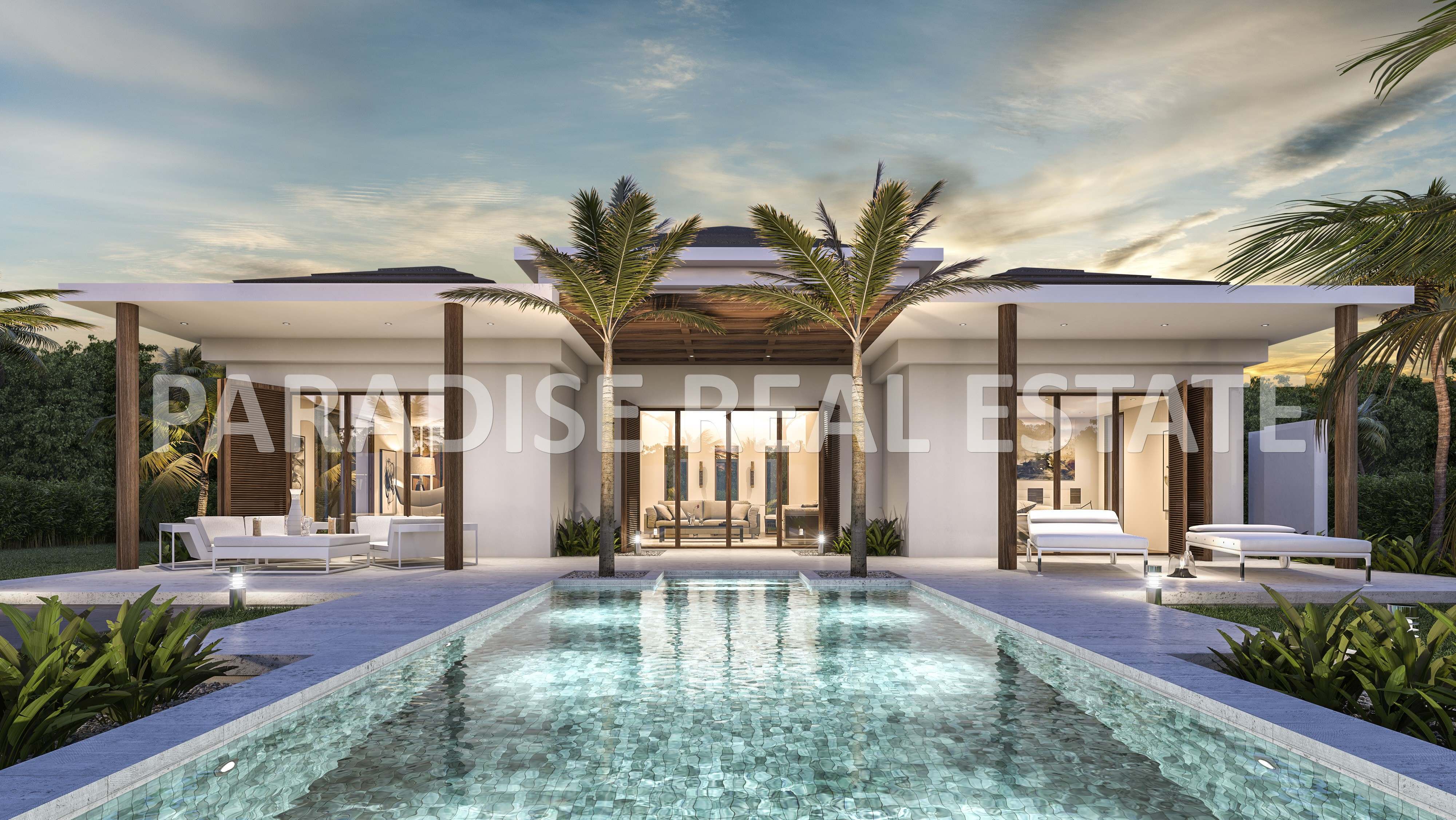 Villa à vendre à La Cala Javea dans un Style balinais, moderne et luxe.