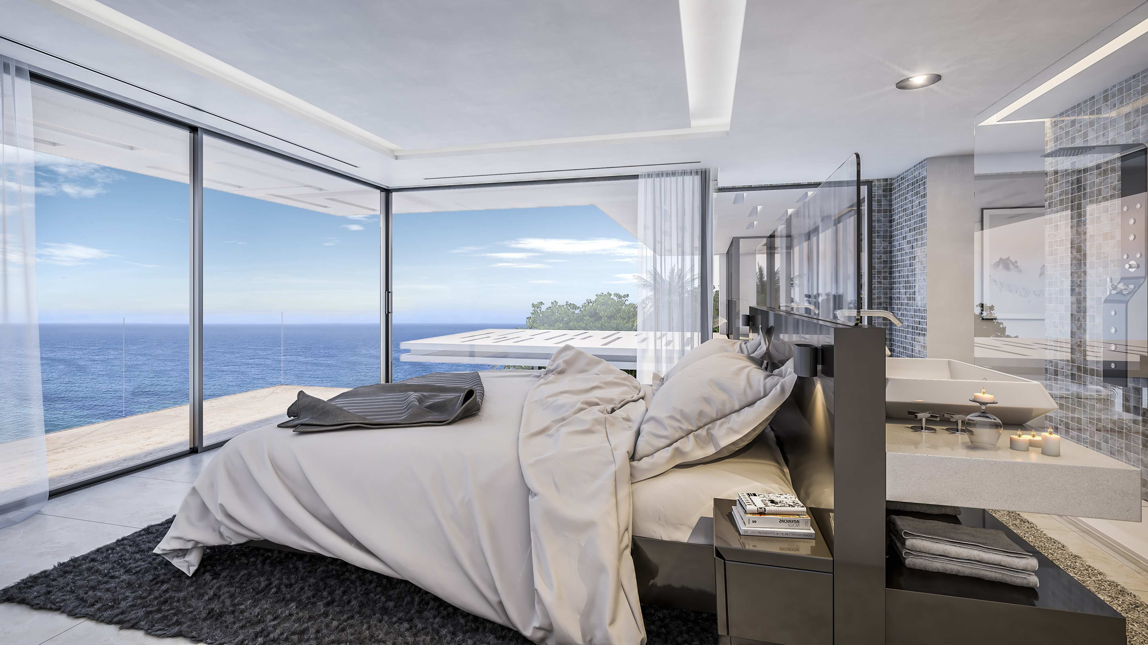 Le luxe redéfini : une villa opulente en première ligne avec des vues à couper le souffle et des caractéristiques sur mesure sur la Costa Blanca