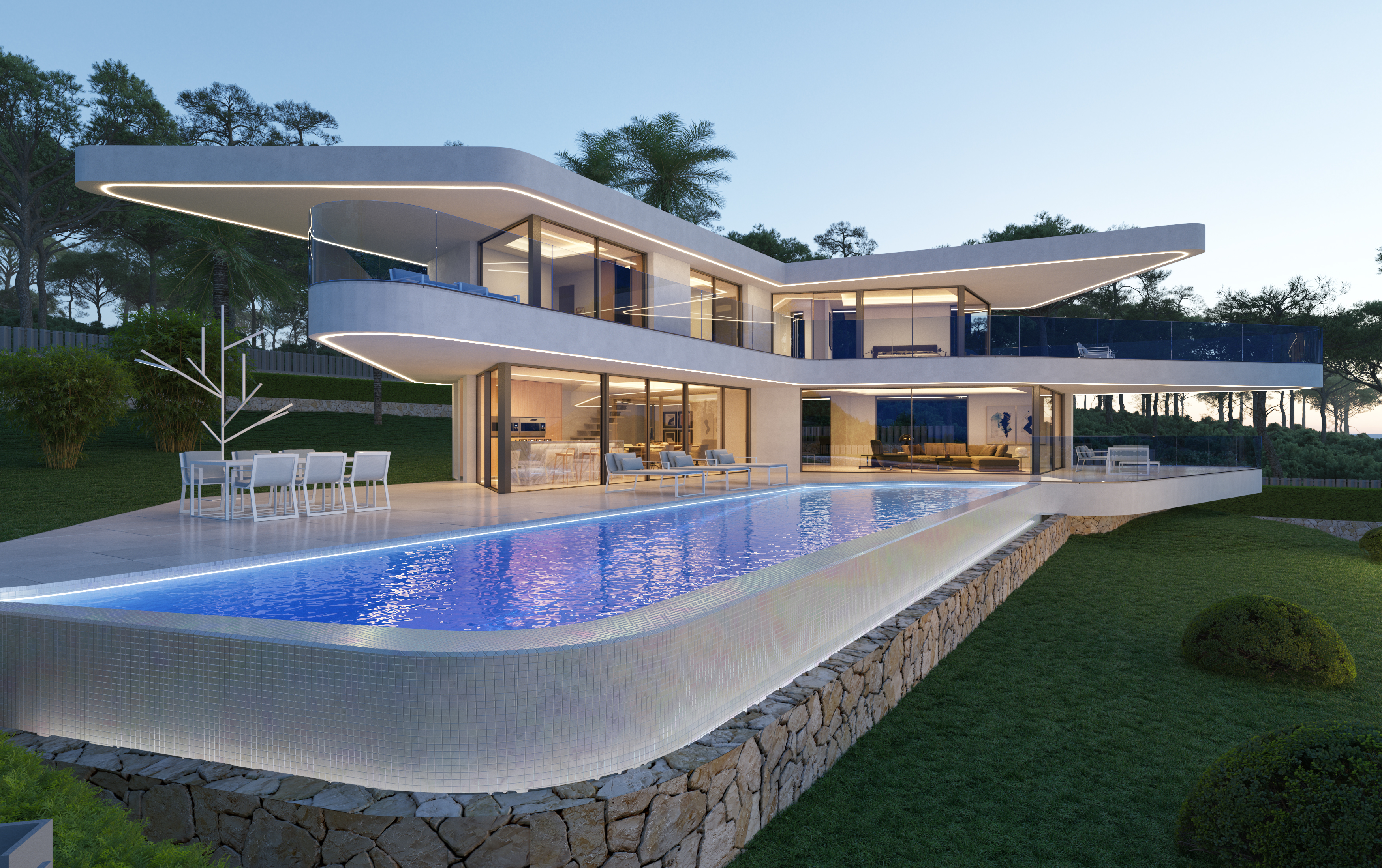 Villa de luxe avec SPA privé avec vue sur la mer