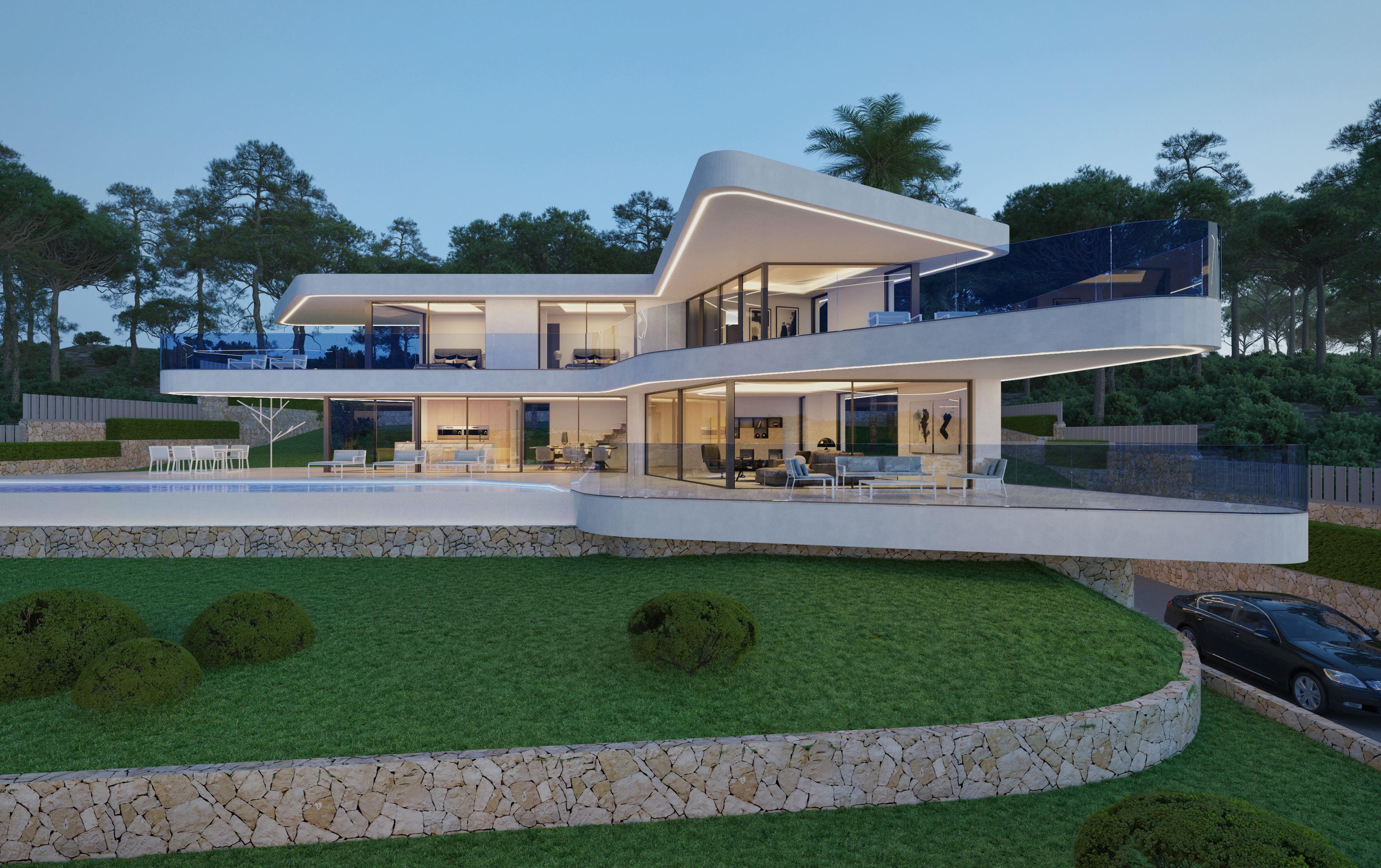 Villa de luxe avec SPA privé avec vue sur la mer