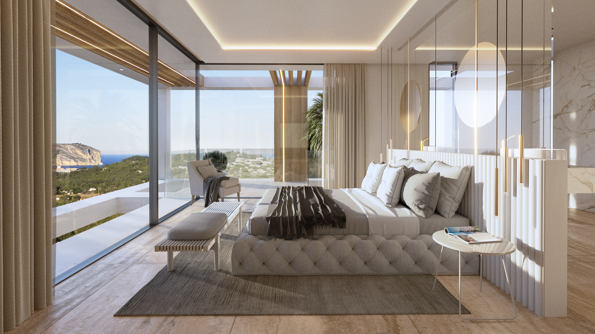 Villa contemporaine de 3 chambres
